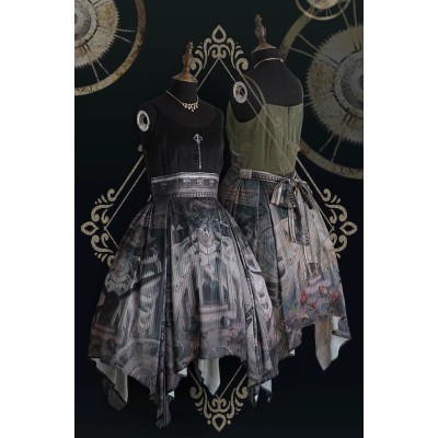 R-Series The Corridor Of The Time Irregular Hem JSK(Reservation/2 Colours/Full Payment Without Shipping)